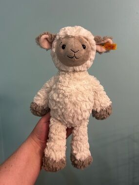 Steiff Lita Lamb Plush Soft Toy Sheep Cuddly Friends 12”